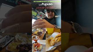 Pupusa Urban Eatery salvadoreanfood pupusabomb food fun [upl. by Nolyar]