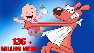 Rat A Tat  Best Adventures of Doggy Don  Crazy Toddler Baby Sitting  Funny Cartoons  Chotoonz TV [upl. by Haag]