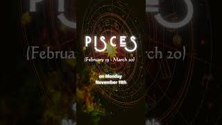 Pisces ♓️  Weekly Horoscope 2nd Week of November 2024 pisces [upl. by Eupheemia]