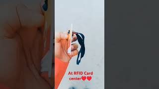 At RFID card center shortvideo adityavlogs5559 [upl. by Haletta]