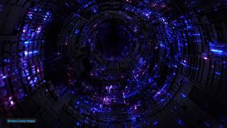 quotDeep Trance Tunnel  Astral Projectionquot 4K Ambient Background  Pass through Time and Space Well [upl. by Ayo]