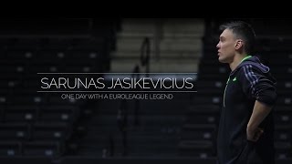 One Day With a Euroleague Legend Sarunas Jasikevicius documentary [upl. by Xonel]