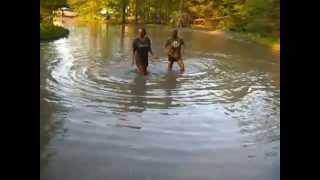 Helen and Sandy mud wrestling part 2 and the mud battle is on [upl. by Cameron]