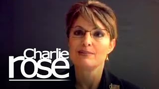 Charlie Rose Green Room with Sarah Palin  Charlie Rose [upl. by Assil994]