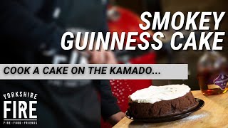 Chocolate Guinness Cake recipe 😃 Easy Chocolate Guinness Cake on a BBQ [upl. by Deyes]