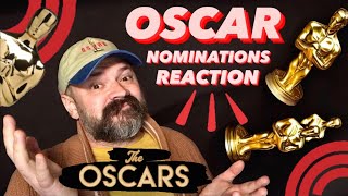 OSCAR NOMINATIONS REACTION 2024  Thoughts on the Oscar Nominees [upl. by Eniamsaj]