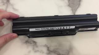 Batterie remplacement Fujitsu FPCBP145 FPCBP145AP FMVBIBLO MG55U 108V 5200mAh [upl. by Kemppe]