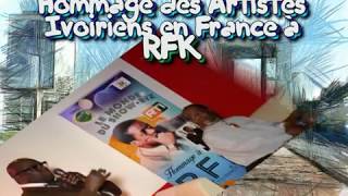 HOMMAGE DES ARTISTES IVOIRIENS EN FRANCE A ROGER FULGENCE KASSY [upl. by Adlaremse]