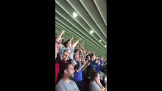 Everton sing Yannick Bolasies new song quotYannick Bolasie runs down the wing for mequot [upl. by Etnaihc]