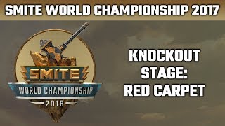 SMITE World Championship 2018 Knockout Stage Red Carpet [upl. by Eekcaj]