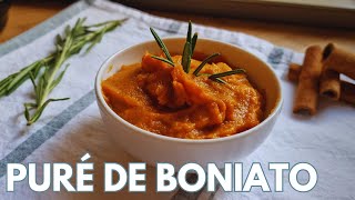 Puré de Boniato Cremoso Receta Thanksgiving [upl. by Publius]