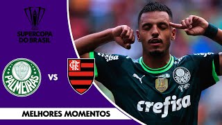 JOGO ÉPICO  Palmeiras 4 x 3 Flamengo  Melhores Momentos  FINAL SUPERCOPA DO BRASIL 2023 [upl. by Aynod171]