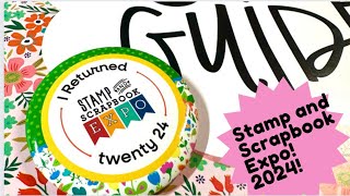 RUN THE 2024 STAMP AND SCRAPBOOK EXPO IN IRVING TEXAS IS HERE IT WAS SO FUNscrapbookexpo [upl. by Tomkin]