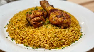 COMMENT CUIRE DU RIZ À LA PERFECTION👌🍚 avec pilons grillés au four🍗 Deli Cuisine [upl. by Che]