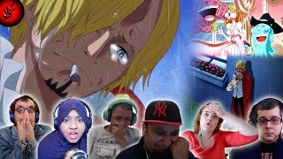 Sanjis Tearful amp Puddings True Nature  One Piece Episode 817 Best Reaction Mashup [upl. by Amye]