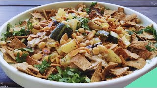 Roasted vegetables Fatteh فتة الخضار المشوية [upl. by Eyma688]