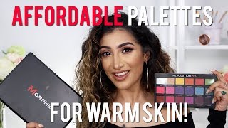 Best AffordableDrugstore Eyeshadow Palettes  WarmTanIndian Skin [upl. by Armelda]