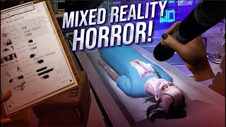 First Ever FULL SCALE Mixed Reality HORROR Escape Room Game [upl. by Ymmij]