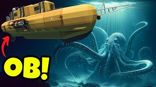 We Used a NEW SUBMARINE to Defeat The Kraken in Stormworks Multiplayer [upl. by Noryahs]