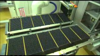 Fabricacion placas solares Solarworld  2 CELULAS  PULSOLAR [upl. by Lechner273]