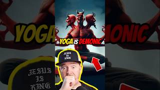 The Demonic Roots of Yoga Revealed 😱 religion God christianity Jesus shorts [upl. by Yerot]