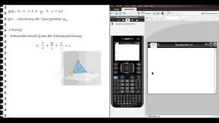 SpurgeradenBeispielaufgabe mit CAS [upl. by Brant]