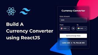 💱 Build A Currency Converter using React JS  Best Beginner React JS Project [upl. by Gonsalve]