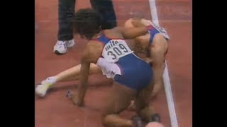 Gail Devers WORLD CHAMPION 60m  1997 IAAF World Indoor Championships [upl. by Eedebez332]