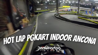 PGkart Indoor Ancona  1 giro di kart Rick den Hartog [upl. by Stalker]