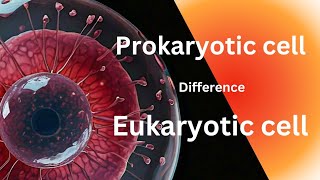 Prokaryotic cell and Eukaryotic Cell  Difference And Similarities  science biology cell [upl. by Oinota]