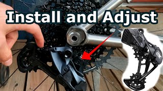 How To Install an SRAM Derailleur and Chain and Get it All Shifting Smooth [upl. by Candyce]