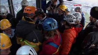 Airborne rescue  evacuating passengers from chairlifts [upl. by Ileray]