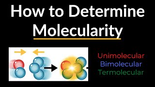 How to Determine Molecularity of a Reaction Examples Unimolecular Bimolecular Termolecular [upl. by Einuj267]