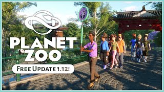 Guided Tours New Bulldozer Tool amp More  Planet Zoo Free Update 112 [upl. by Ayekan686]