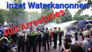 💥INZET WATERKANONNEN💥400 ARRESTATIES💥 EXTINCTION REBELLION💥A12💥Klimaatactivisten💥XR💥UTRECHTSEBAAN [upl. by Zendah200]