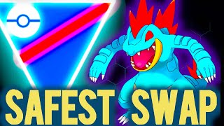 Feraligatr is Safest Swap in Open Great League  Pokémon GO Battle League [upl. by Airal]