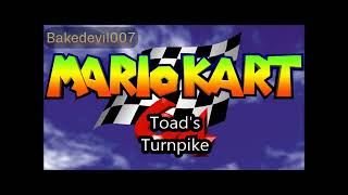 Toads Turnpike Mario Kart 64 Music Extended [upl. by Morrell]