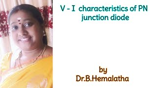 V I characteristics of PN junction diode experiment [upl. by Whittemore]