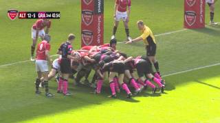 HIGHLIGHTS  NATWEST SCHOOLS CUP 2014  U15 VASE FINAL  Altrincham GS v Graveney Schools [upl. by Kristianson988]