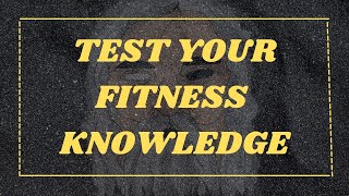 Fitness Quiz With Answers  Only Experts Can get above 10 [upl. by Airla]