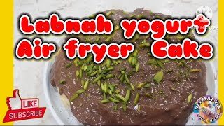 LABNAH YOGURT AIR FRYER CAKE arabicsweetarabicfoodviral [upl. by Kahler]