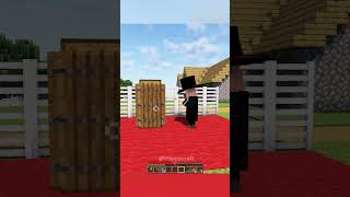 Minecraft Villagers Uses Magic はいよろこんで minecraft minecraftmemes villager [upl. by Ettevey]