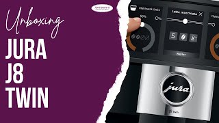 Unboxing the J8 Twin Espresso Machine  Dual Conical Grinders amp 31 Coffee Specialties [upl. by Cerf657]