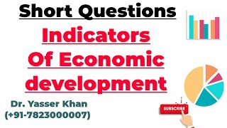 Indicators Of Economic Development [upl. by Anoif623]