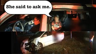 Mother tells police quotAsk my sonquot about DUI hit and run crash in New Jersey [upl. by Feltie]