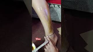 Wax karne ka Sahi tarika viralshort viralvideo waxing [upl. by Lizbeth127]