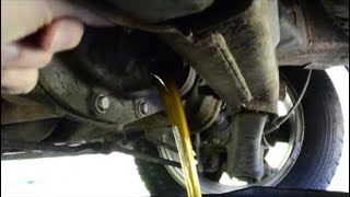 08 Expedition Rear Differential Fluid Change 75w140 stalube gear oil Axle 15 C [upl. by Ielak867]