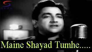 Maine Shayad Tumhe Pehle Bhi  Mohammed Rafi  BARSAAT KI RAAT  Madhubala Bharat Bhushan Shyama [upl. by Wilkey]