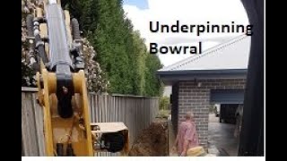 Underpinning Bowral [upl. by Samuele]