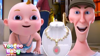 The Jewel Museum Episode  TooToo Baby  Funny Cartoon Animation For Toddlers  Videogyan Kids Shows [upl. by Oirobil651]